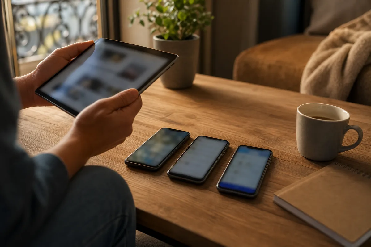 Comparatif forfait mobile famille : le guide multi-lignes