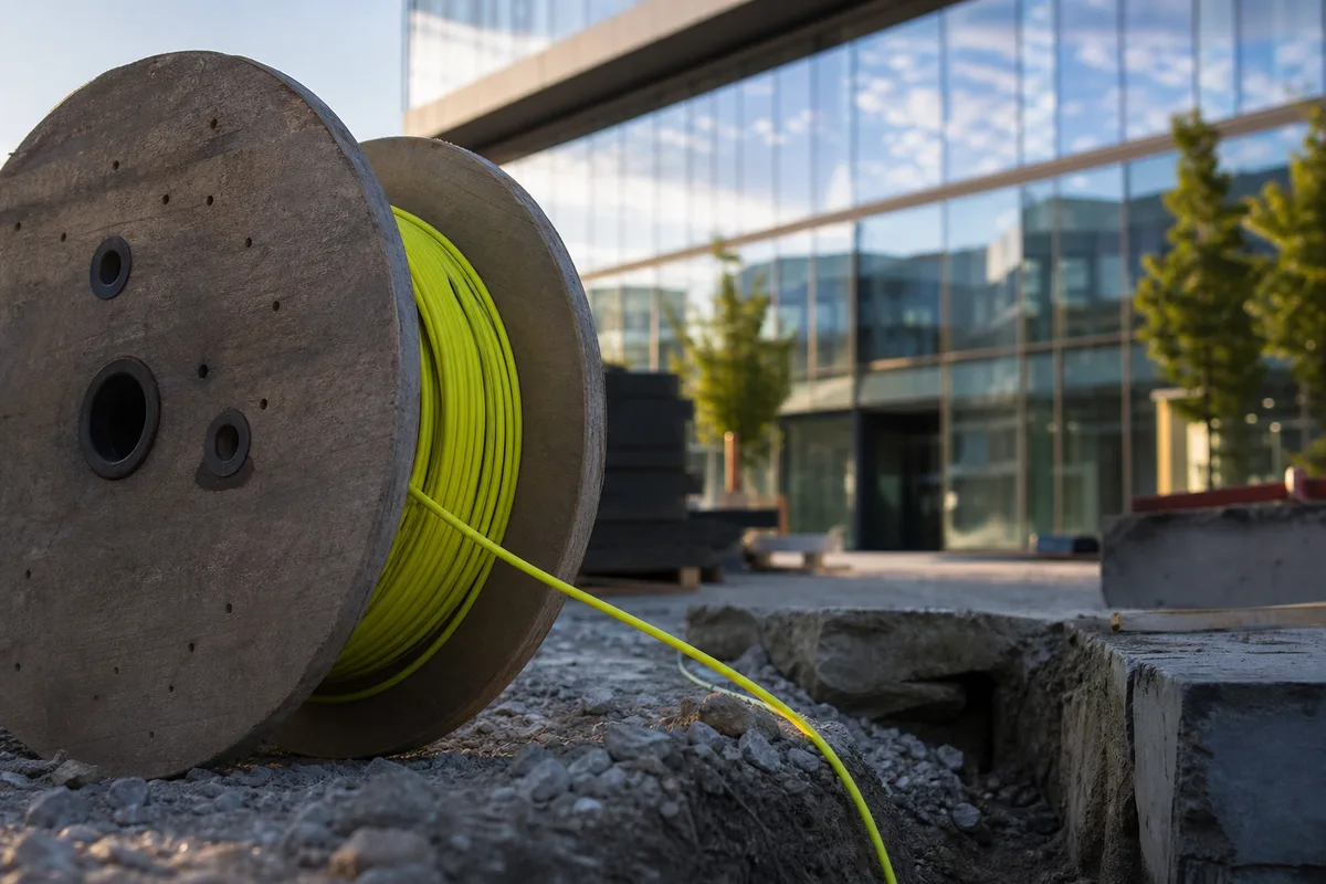 Fibre optique entreprise : offres, débits et matériel